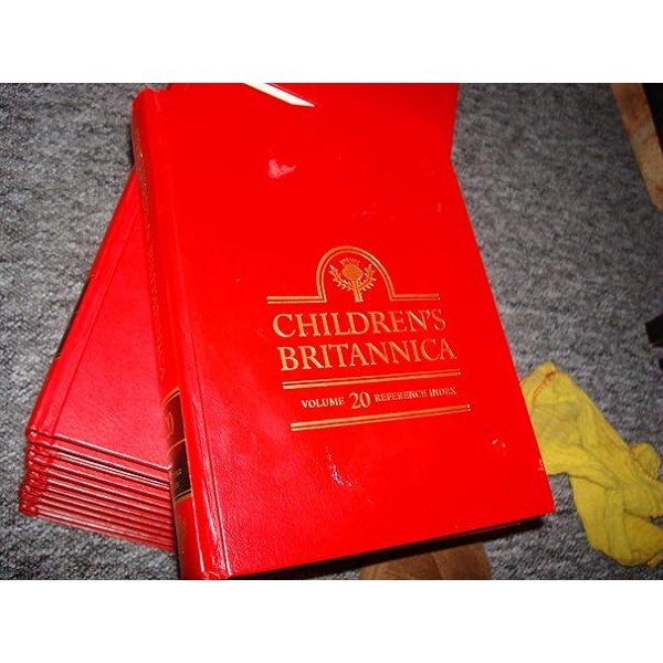 CHILDREN'S BRITANNICA VOLUME 20 REFERENCE Encyclopaedia Britannica Hardcover – 1 April 1991 by Philip W. Goetz