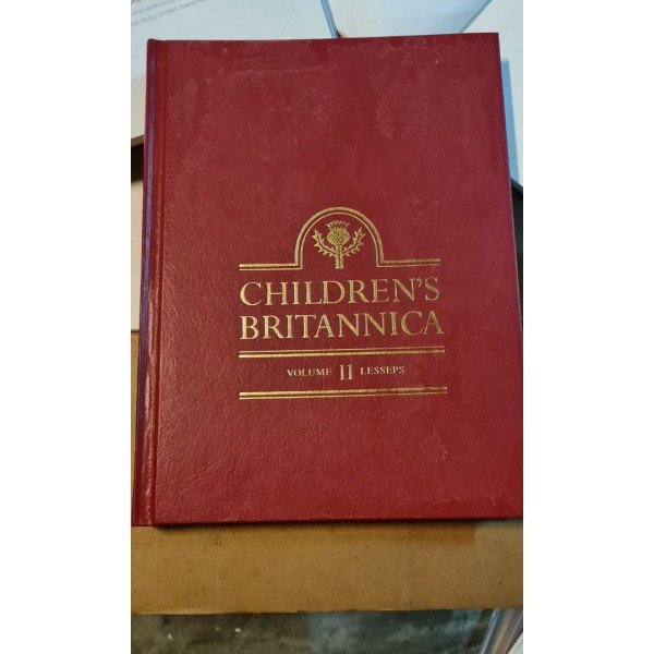 CHILDREN'S BRITANNICA VOLUME 11 LESSEPS