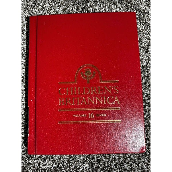 children's britannica volume 16 Seven to stomach Hardcover