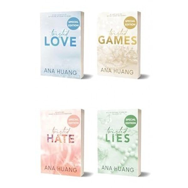 Twisted Love Games Hate Lies set by Ana Huang (Author) Special Edition Set (Twisted, 1-4) Paperback Paperback 