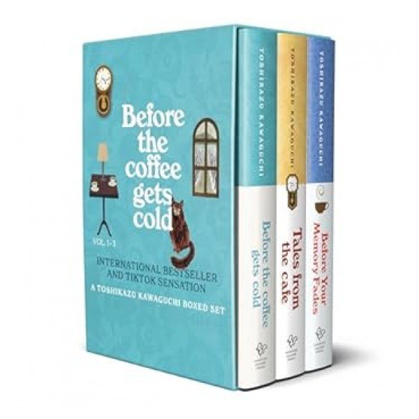 Before The Coffee Gets Cold Series 4 Books Collection Set By Toshikazu Kawaguchi (Before The Coffee Gets Cold, Tales From The Cafe, Before Your Memory Fades & Before We Say Goodbye)
