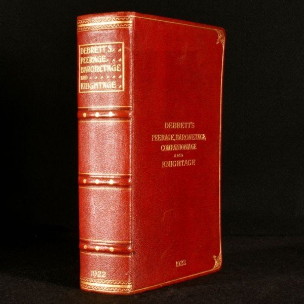 debrett's peerage baronetage knightage and companionage 1900